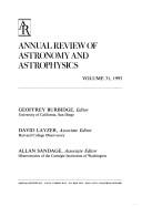 Cover of: Annual Review of Astronomy and Astrophysics: 1992 (Annual Review of Astronomy and Astrophysics)