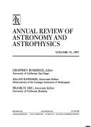 Cover of: Annual Review of Astronomy and Astrophysics: 1997 (Annual Review of Astronomy and Astrophysics)