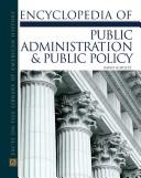 Cover of: Encyclopedia of Public Administration and Public Policy - Volume 2 of 2 (Print) by Jack Rabin