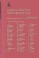 Cover of: Annual Review of Immunology 2002 (Annual Review of Immunolgy, 20)