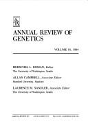 Cover of: Annual Review of Genetics by Herschel L. Roman