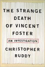 Cover of: The strange death of Vincent Foster