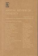 Cover of: Annual Review of Genetics by Allan Campbell, Allan Campbell