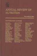 Cover of: Annual Review of Nutrition 2004 (Annual Review of Nutrition)