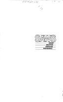 Cover of: Saws | Ed M. Williston