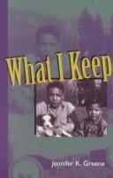 Cover of: What I Keep