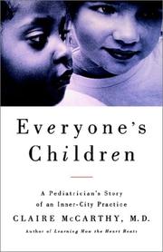 Cover of: Everyone's Child: A Pediatrician's Story of an Inner-City Practice