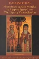 Cover of: Histories of the monks of upper Egypt.: And, The life of Onnophrius