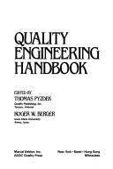 Cover of: Quality engineering handbook