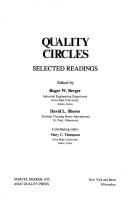 Cover of: Quality circles: selected readings