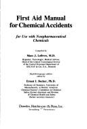 Cover of: First Aid Manual for Chemical Accidents by 