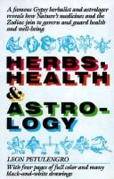 Cover of: Herbs, health, and astrology