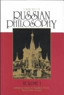 Cover of: A history of Russian philosophy: from the tenth through the twentieth centuries