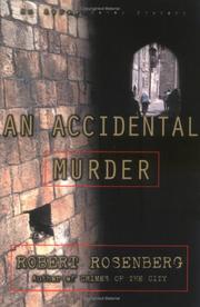 Cover of: An Accidental Murder | Robert Rosenberg