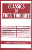 Cover of: Classics of Free Thought