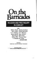 Cover of: On the barricades by Sidney Hook, Robert Basil, Mary Beth Gehrman, Tim Madigan