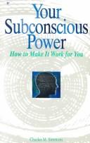 Cover of: Your Subconscious Power