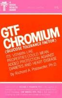 Cover of: Glucose Tolerance Factor Chromium (Good Health Guides)