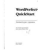 Cover of: WORDPERFECT QuickStart