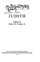 Cover of: Judith
