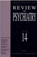 Cover of: Review of Psychiatry, vol 14