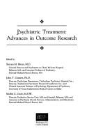 Cover of: Psychiatric treatment: advances in outcome research