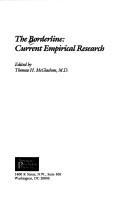 Cover of: The Borderline: current empirical research