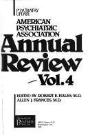 Cover of: American Psychiatric Association Annual Review (Psychiatry Update)