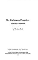 The challenges of transition by Vladimir Pasti