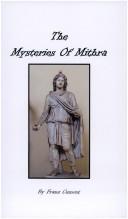 Cover of: The Mysteries of Mithra by 