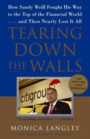 Cover of: Tearing Down the Walls by Monica Langley