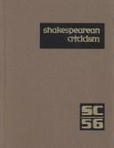 Cover of: Volume 56 Shakespeare Criticism by Michelle Lee