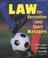 Cover of: Law for Support and Recreation Managers