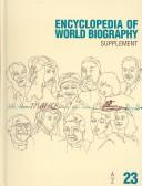 Cover of: Encyclopedia of world biography. Supplement 21: A-Z.