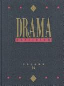 Cover of: Drama Criticism by Lawrence J. Trudeau