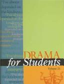 Cover of: Drama For Students by Anne Marie Hacht