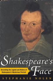 Cover of: Shakespeare's face by Stephanie Nolen