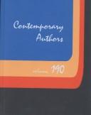 Cover of: Contemporary Authors, Vol. 190 by 