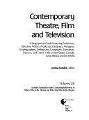 Cover of: Contemporary Theatre, Film & Television (Contemporary Theatre, Film and Television)