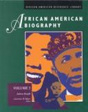 Cover of: African American Biography Volume 5.