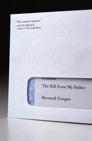 The bill from my father by Bernard Cooper