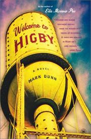 Cover of: Welcome to Higby  by Mark Dunn