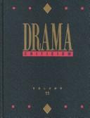 Cover of: Drama Criticism by Lawrence J. Trudeau