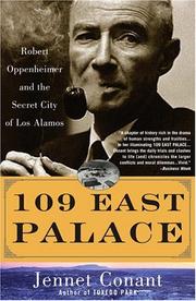 Cover of: 109 East Palace by Jennet Conant