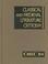 Cover of: Classical & Medieval Literature Criticism