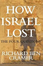 Cover of: How Israel Lost by Richard Ben Cramer