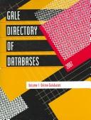 Cover of: Gale Directory of Databases 2007 (Gale Directory of Databases)
