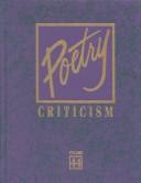 Cover of: Poetry Criticism | David Galens