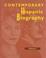 Cover of: Contemporary Hispanic Biography