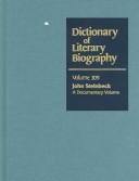 Cover of: Dictionary of Literary Biography v. 309: John Steinbeck: A Documentary Volume